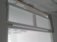 7 - Пример зашивки верхней части проема двери в зал - фото из коридора.JPG