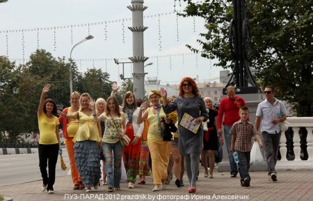 В Минске прошёл «ПУЗ–Парад  2012»