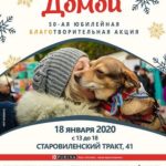 18.01.2020 – Юбилейная благотворительная акция «Дорога домой!», Дворец детей и молодежи, 13:00-18:00 13
