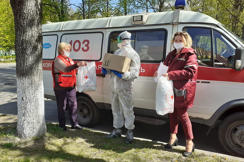 Белорусский Красный Крест и EPAM собрали более 400 тысяч рублей на борьбу с COVID-19 2