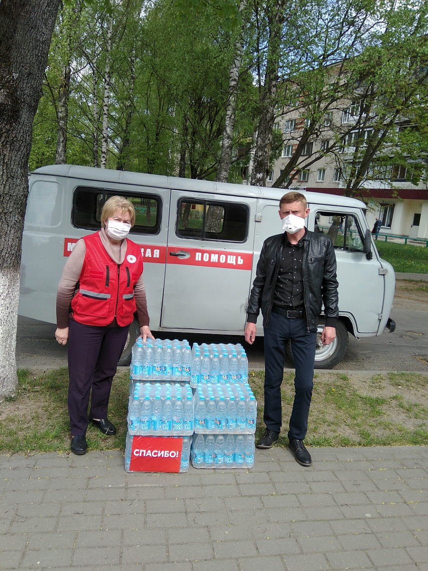 Брестская областная организация Белорусского Общества Красного Креста поддерживает медиков региона 3