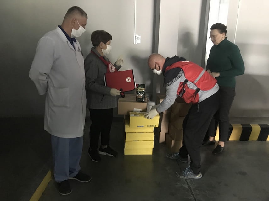 Брестская областная организация Белорусского Общества Красного Креста поддерживает медиков региона 4