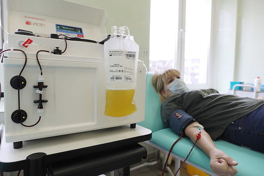В РНПЦ трансфузиологии и медицинских биотехнологий планируют исследовать регулярных доноров на антитела для лечения COVID-19 2