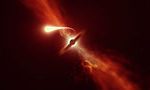Астрономы впервые наблюдали смерть звезды в черной дыре 15