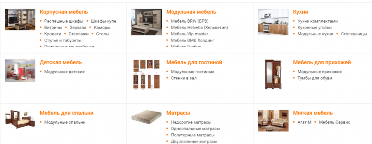 Модульная мебель