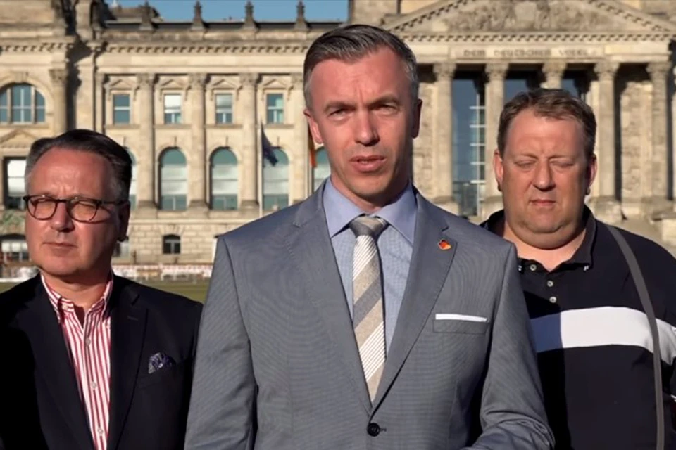 Уполномоченным по правам русских стал депутат Бундестага Евгений Шмидт. Фото: кадр видео.