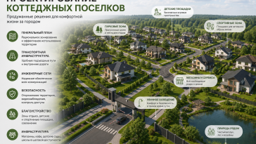 Проектирование коттеджных поселков